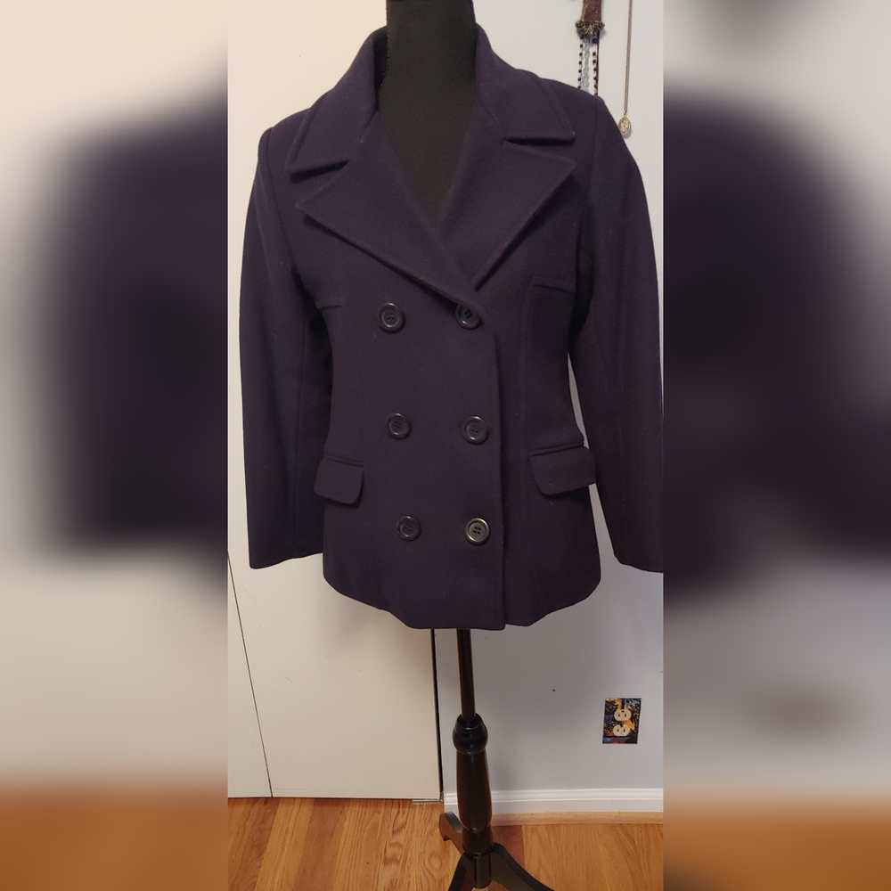 Copper Key Pea Coat M